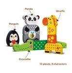 Jucarie din lemn Kids Hits - Panda si prietenii sai fotografia produsului View 2 S
