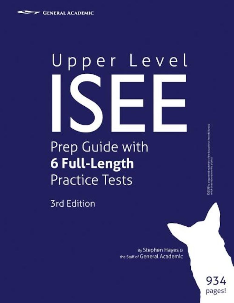 Upper Level ISEE Prep Guide with 6 Full-Length Practice Tests, Paperback fotografia produsului