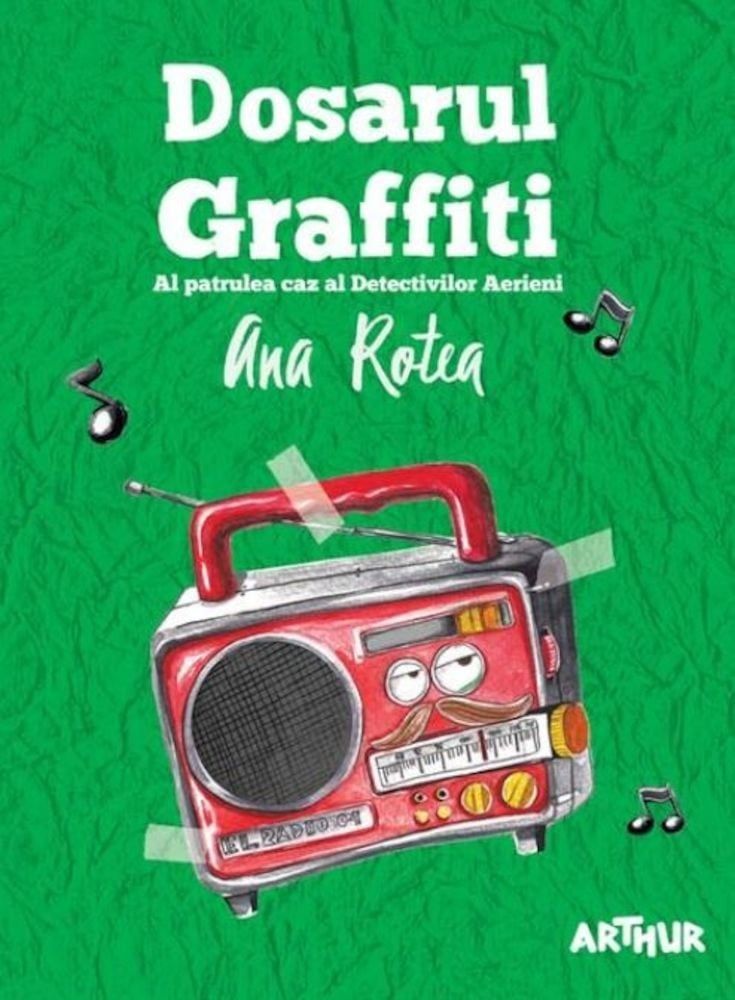 Dosarul Grafitti. Al patrulea caz al Detectivilor Aerieni fotografia produsului