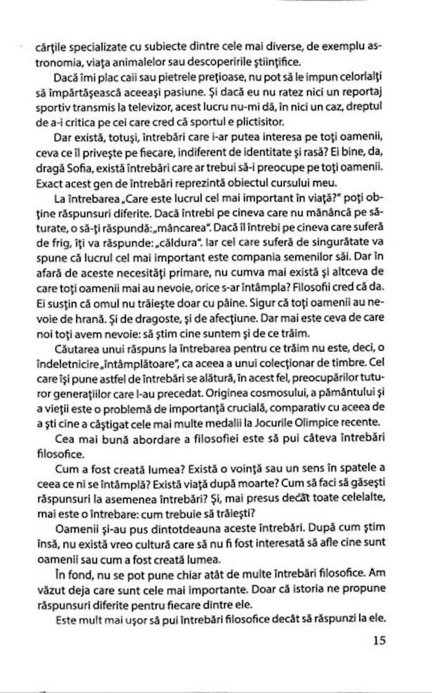 Lumea Sofiei fotografia produsului View 17 L