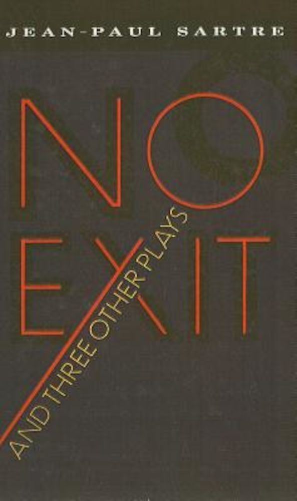 No Exit and Three Other Plays, Hardcover fotografia produsului