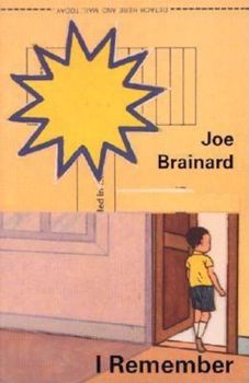 Joe Brainard: I Remember, Paperback/Joe Brainard